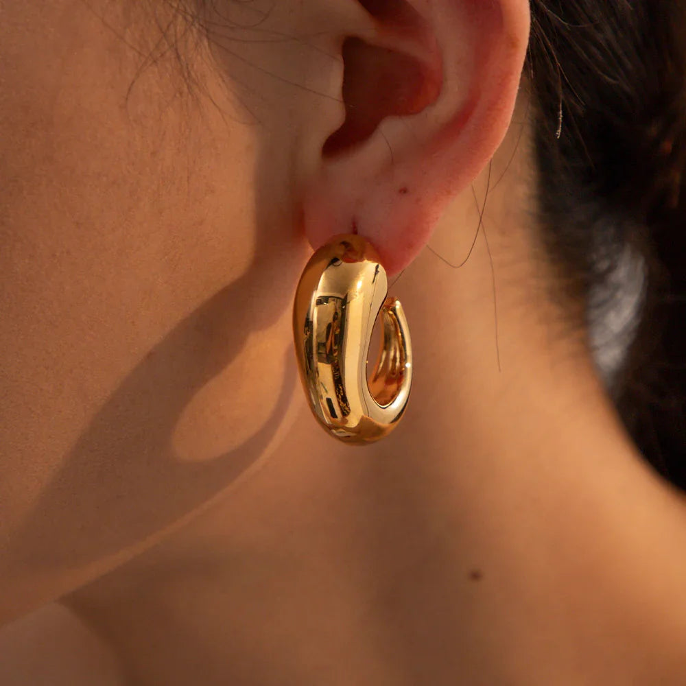 [Amore]Alice Gold Earrings