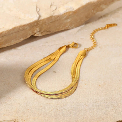 [Amore]Abella Gold Bracelet