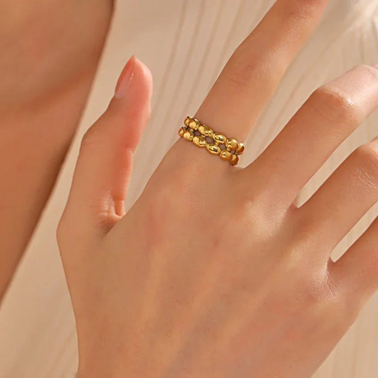 [Amore]Maggie Gold Ring