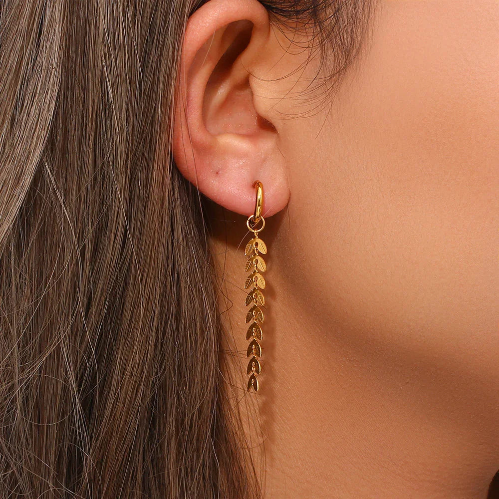 [Amore]Faith Fishtail Earrings