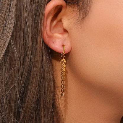 [Amore]Faith Fishtail Earrings