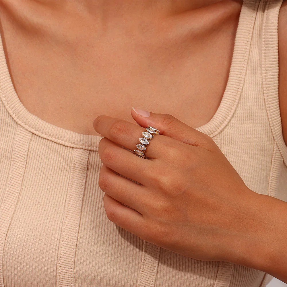[Amore]Genevieve Diamond Ring