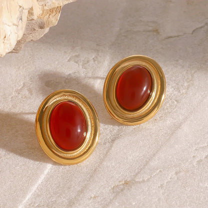 [Amore]Fresca Gemstone Earrings
