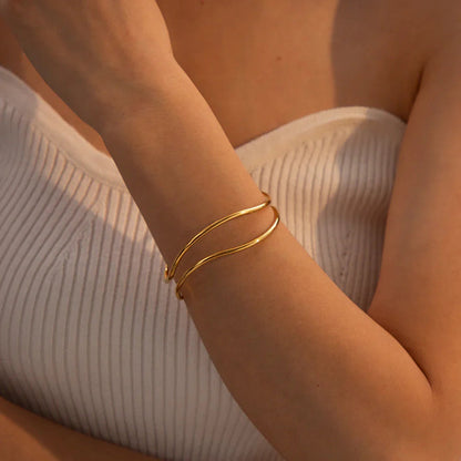 [Amore]Dakota Gold Bracelet
