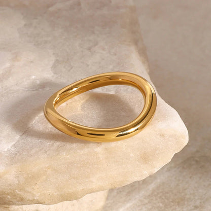 [Amore]Miley Gold & Silver Layered Rings