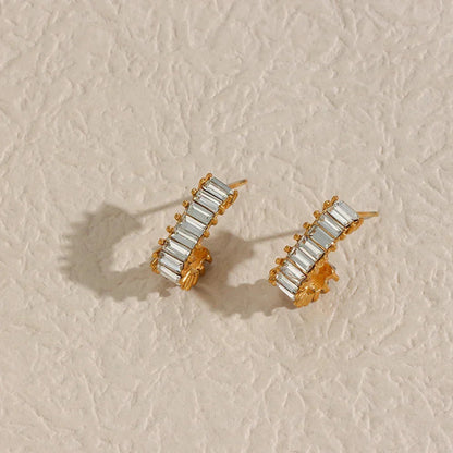 [Amore]Agnes Diamond Earrings