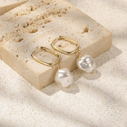 [Amore]Denise Freshwater Pearl Earrings