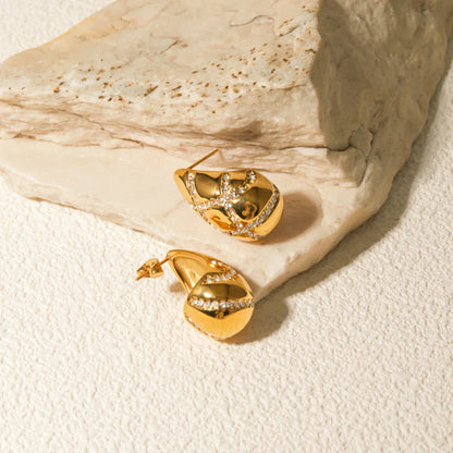 [Amore]Linnea Gold Earrings