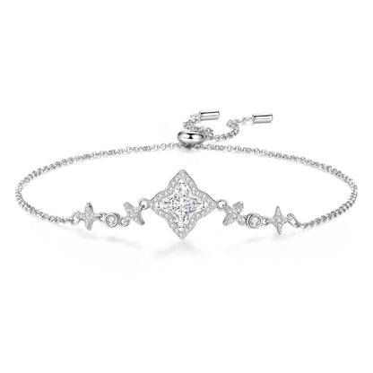 [Amore]MARQUISE-CLOVER MOISSANITE BRACELET