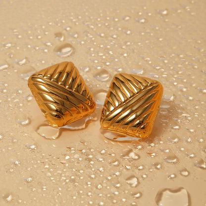 [Amore]Inez Gold Earrings