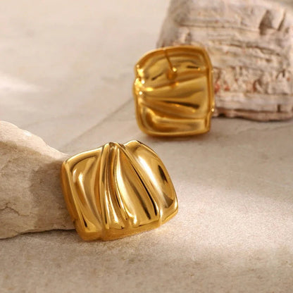 [Amore]Evette Gold Earrings