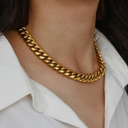 [Amore]Gianna Chunky Chain Necklace