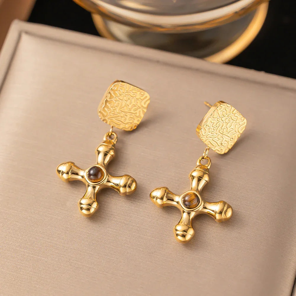 [Amore]Della Gold Earrings