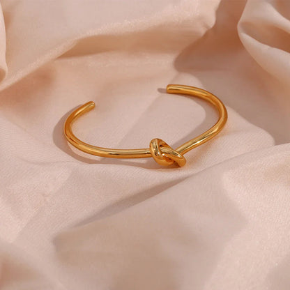 [Amore]Louisa Gold Bangle