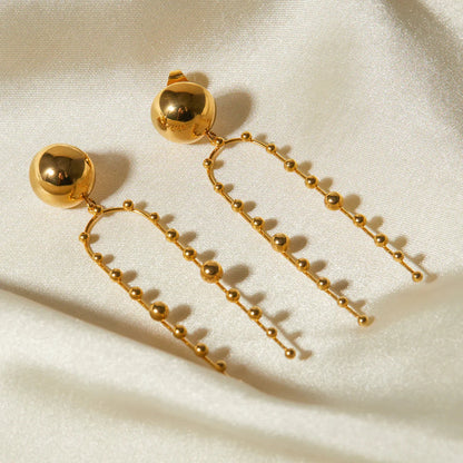 [Amore]Amabel Gold Earrings