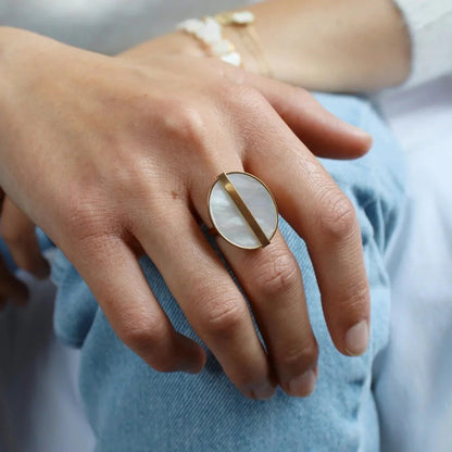 [Amore]Hadley Gold Ring