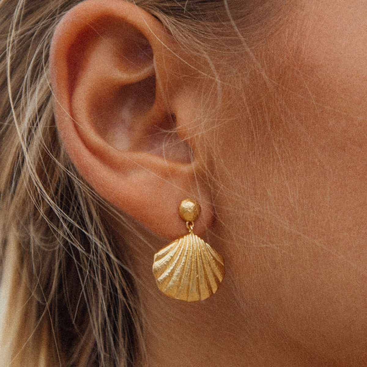 [Amore]Delianna Shell Earrings