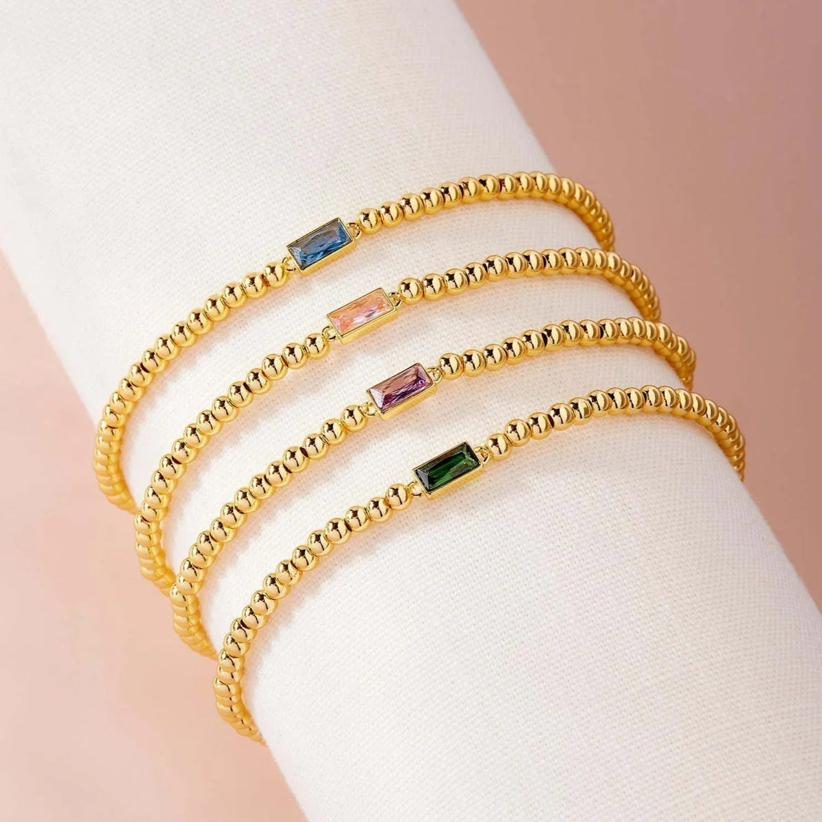[Amore]Celine Birthstone Bracelet