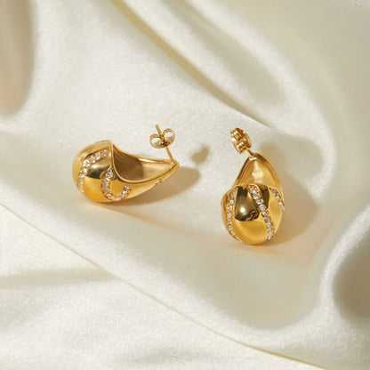 [Amore]Linnea Gold Earrings