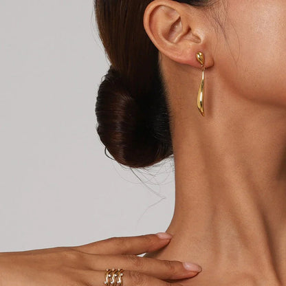 [Amore]Aspen Gold Earrings