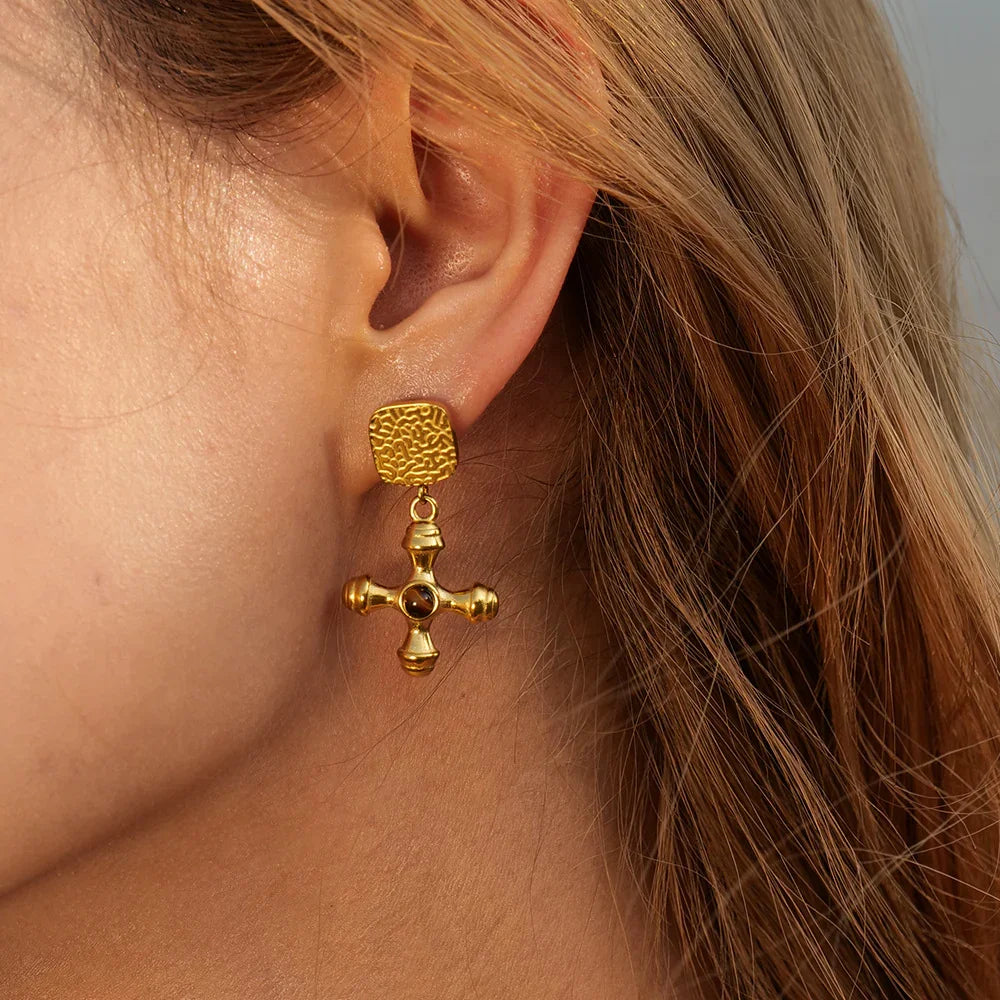 [Amore]Della Gold Earrings