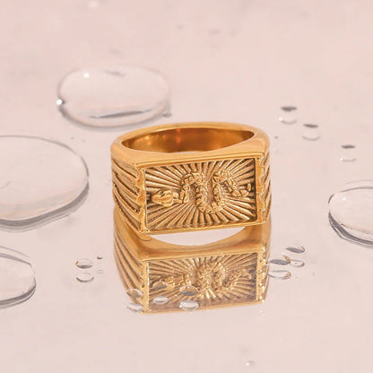 [Amore]Miles Gold Ring