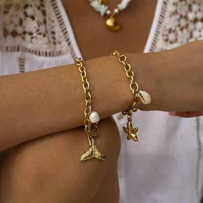 [Amore]Caspian Gold Bracelet
