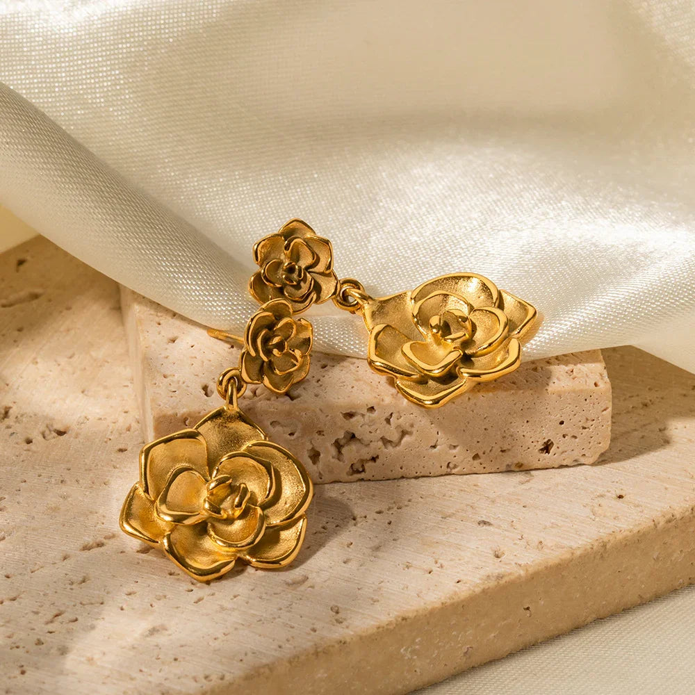 [Amore]Thelma Gold Earrings
