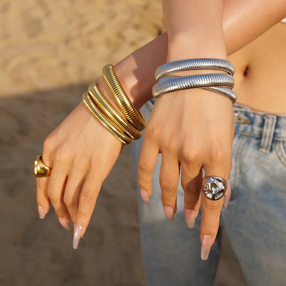 [Amore]Stephanie Gold Bracelet