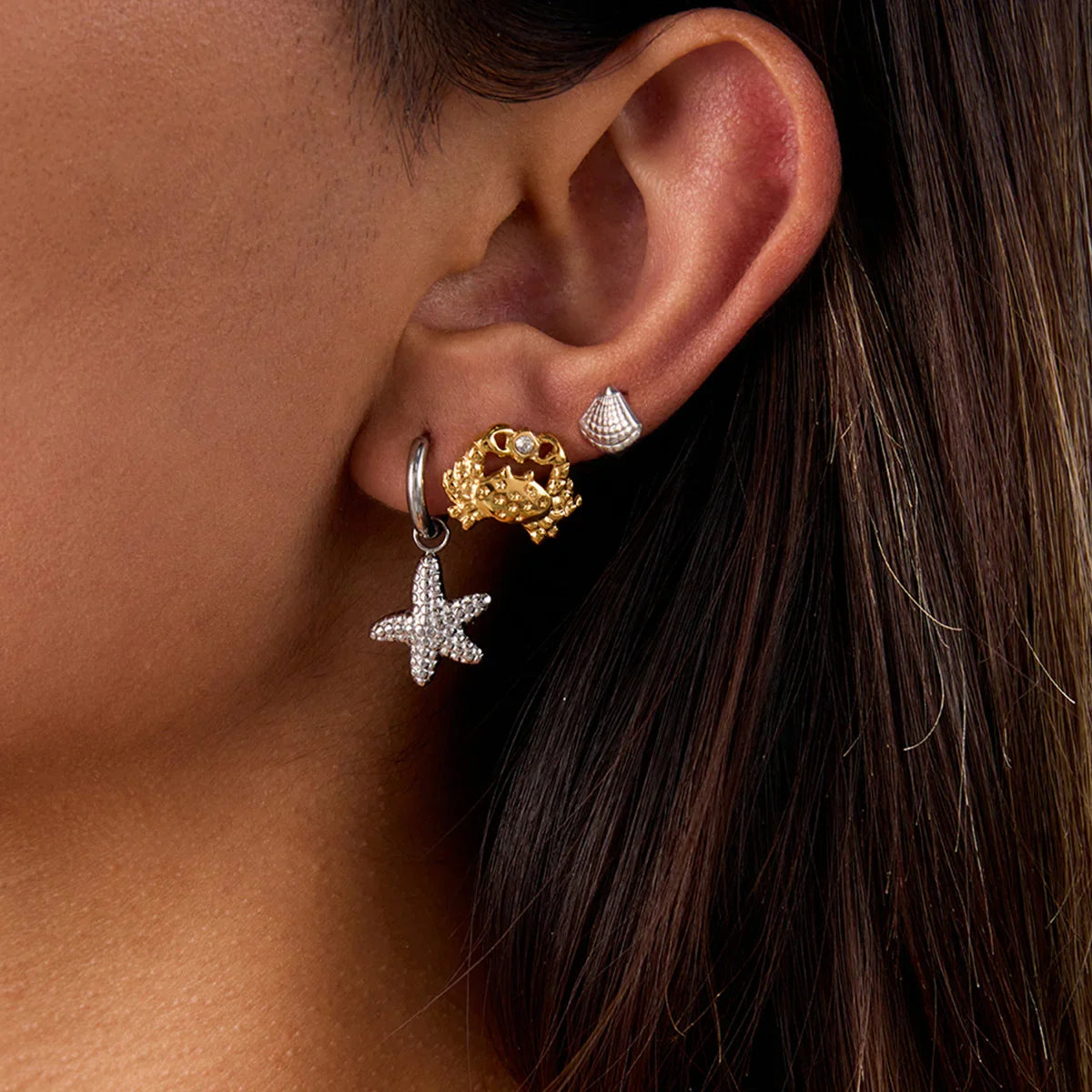 [Amore]Cheyenne Seaside Essential Earrings Bundle