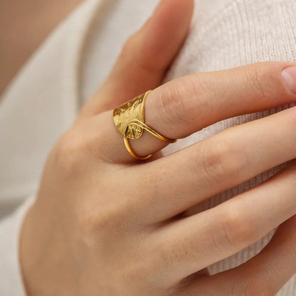 [Amore]Mabel Gold Ring