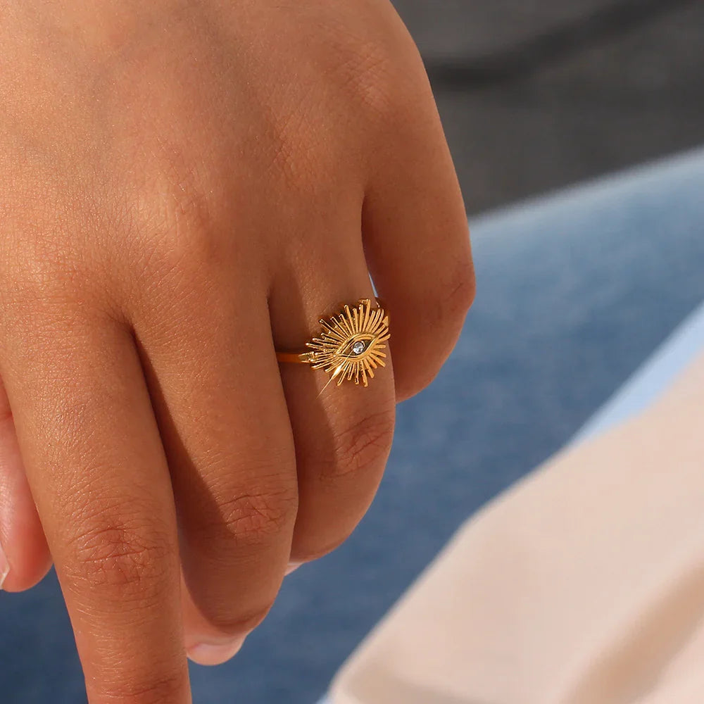 [Amore]Solana Gold Ring
