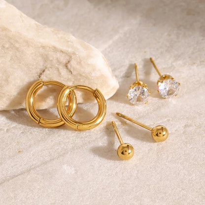 [Amore]Megan Diamond Earring Bundle