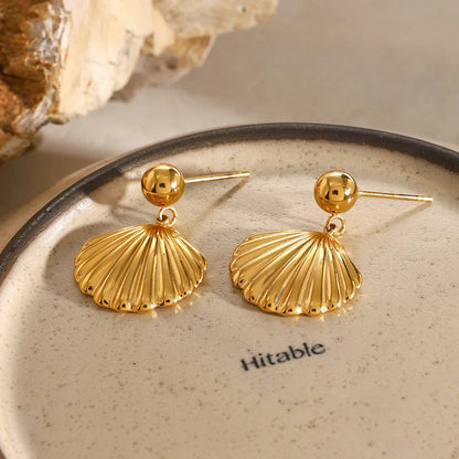 [Amore]Delianna Shell Earrings