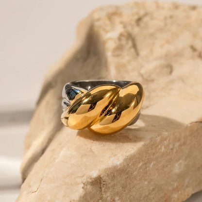 [Amore]Fatima Two Tone Ring