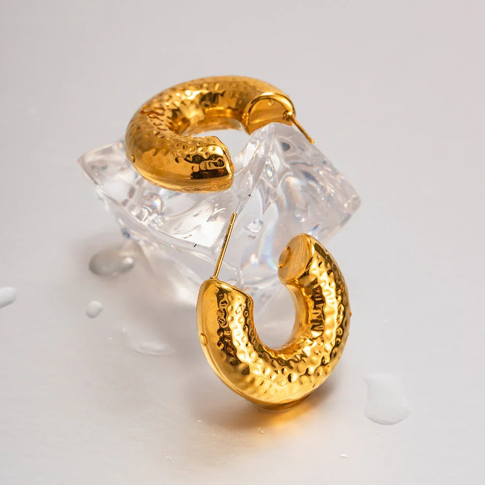 [Amore]Bethany Gold Earrings