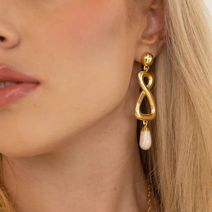 [Amore]Kaylee Freshwater Pearl Earrings