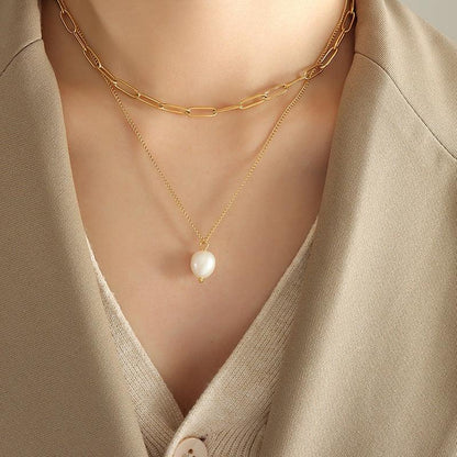 [Amore]Undine Freshwater Pearl Necklace