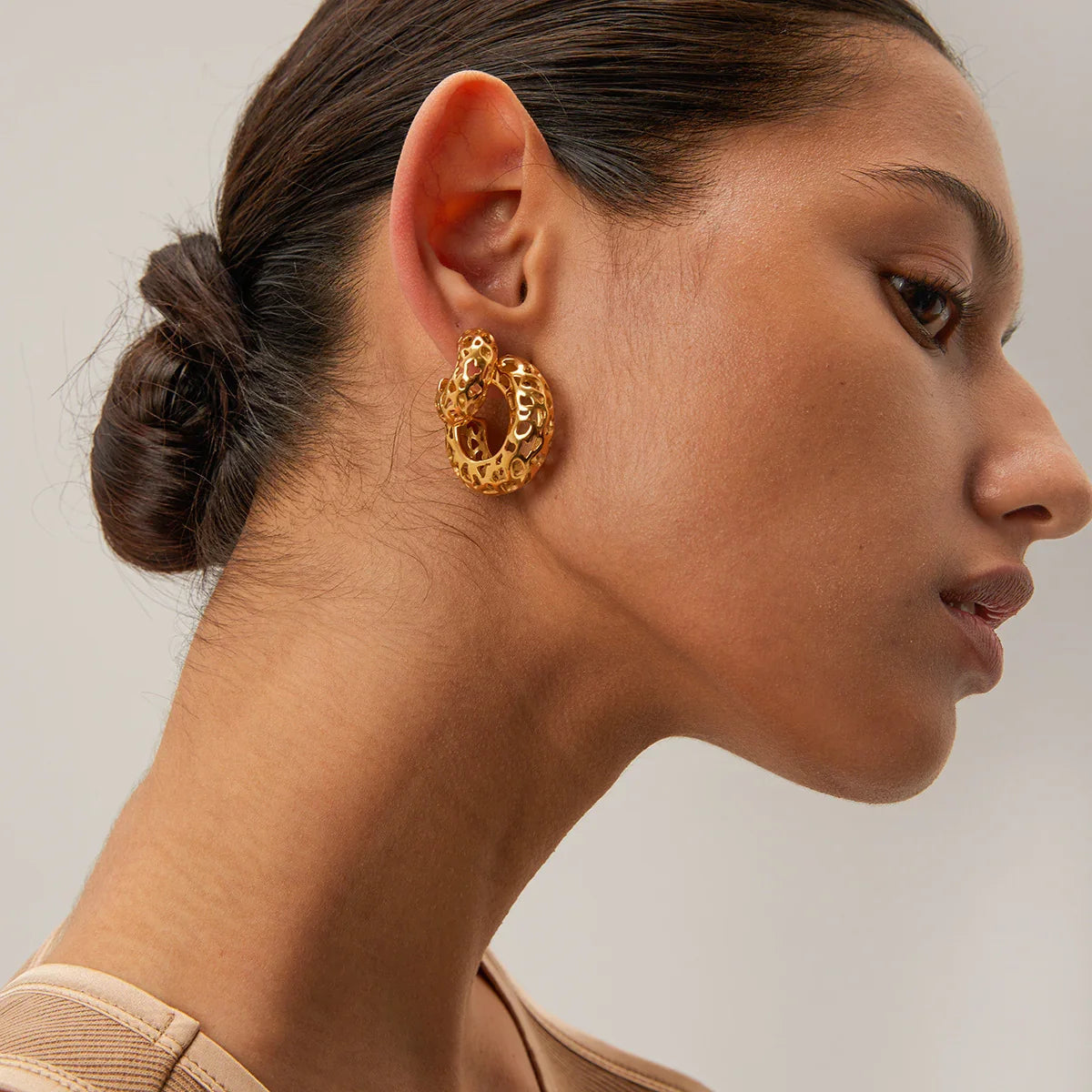 [Amore]Alma Gold Earrings