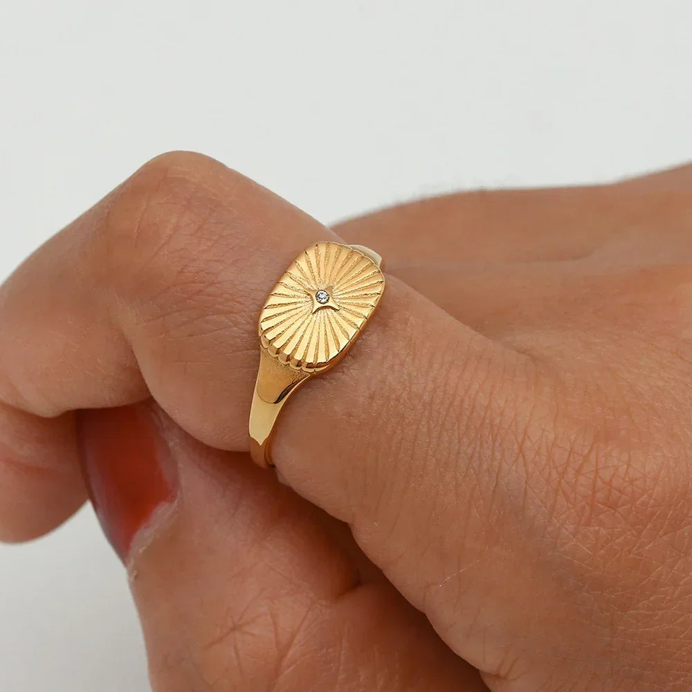 [Amore]Aglaia Gold Ring