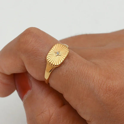 [Amore]Aglaia Gold Ring