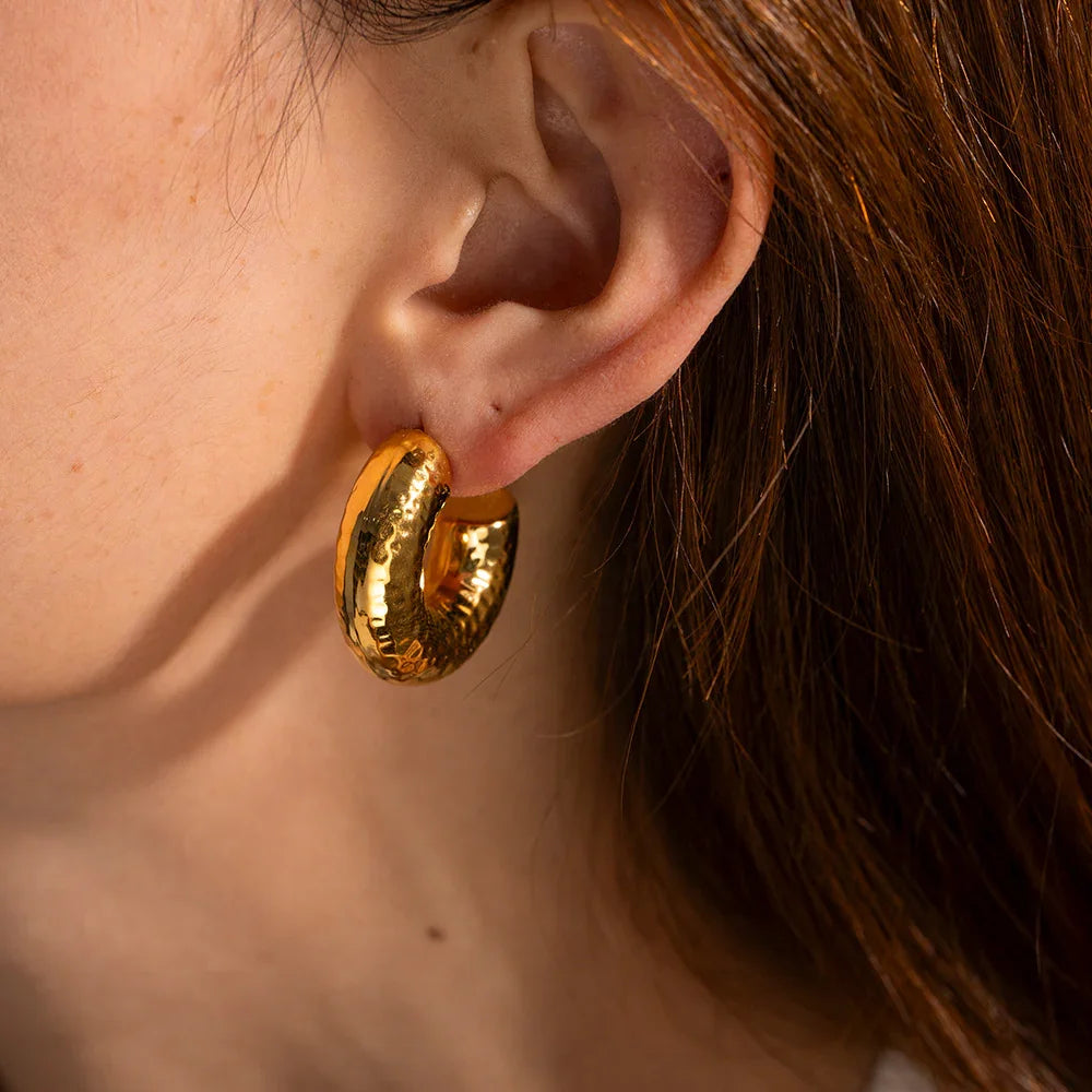[Amore]Bethany Gold Earrings
