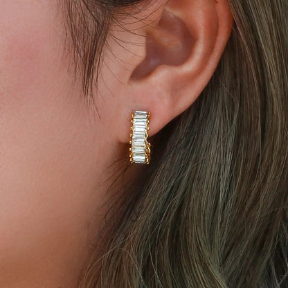 [Amore]Agnes Diamond Earrings