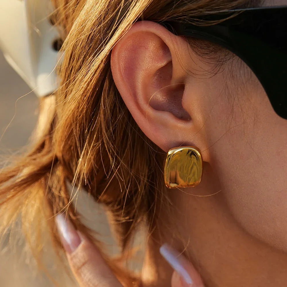[Amore]Suzy Gold Earrings