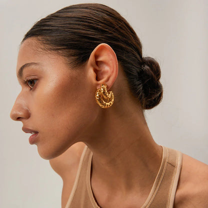 [Amore]Alma Gold Earrings