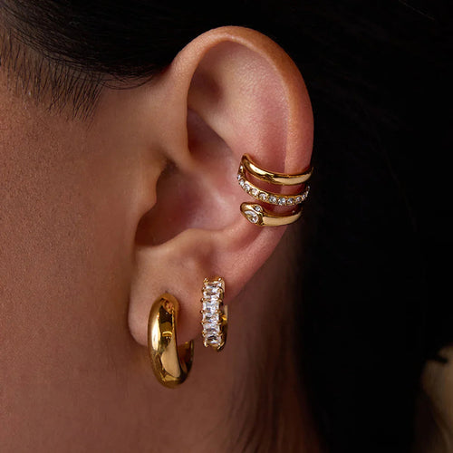 [Amore]Orielle Staple Gold Earrings Bundle