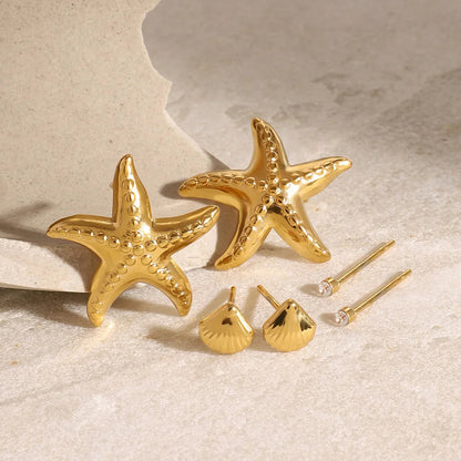 [Amore]Arielle Ocean-Inspired Earring Bundle