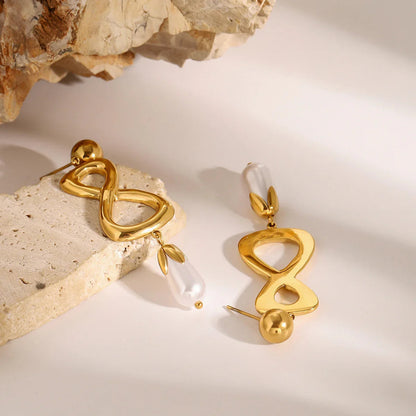 [Amore]Kaylee Freshwater Pearl Earrings