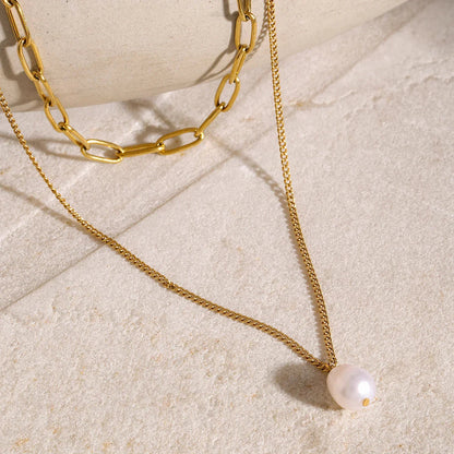[Amore]Undine Freshwater Pearl Necklace