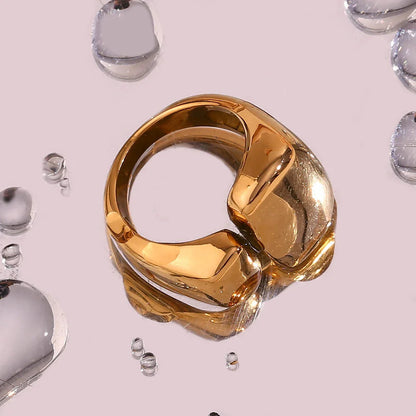 [Amore]Janine Gold Ring